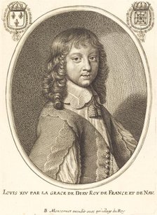 Louis XIV. Creator: Balthasar Moncornet.