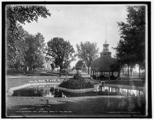 Bethesda Springs, the pavilion, Waukesha, Wis., c1898. Creator: Unknown.