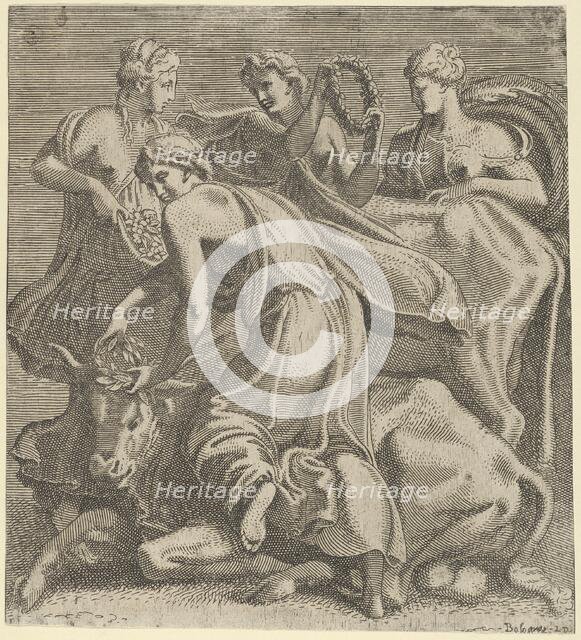 The Rape of Europa, ca. 1542-45. Creator: Leon Davent.