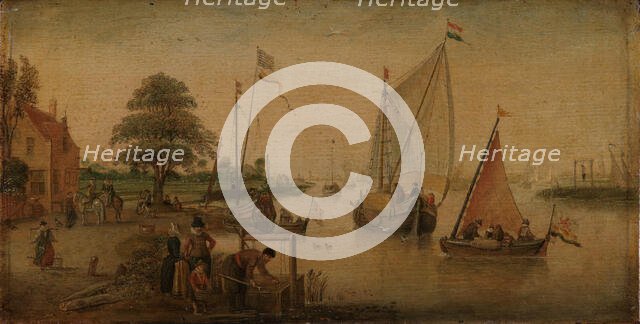 Dutch Canal, Beginning of 17th century. Creator: Hendrick Avercamp.