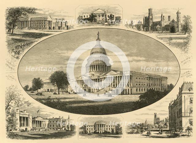 'Public Buildings in Washington', 1874.  Creator: John Filmer.