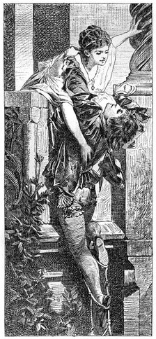 'Romeo and Juliet', c1880-1882. Artist: Hans Makart