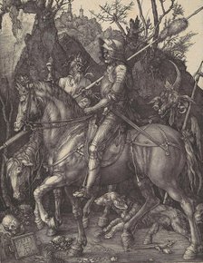 Knight, Death, and the Devil, 1513., 1513. Creator: Albrecht Durer.