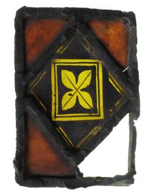 Glass Fragment, French, 13th century. Creator: Unknown.