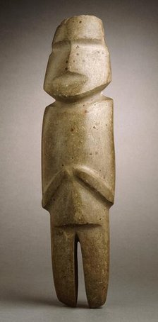 Standing Male Figure (image 1 of 2), 500 B.C.-A.D. 1000. Creator: Unknown.