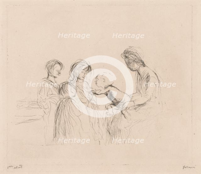 Madonna and Children. Creator: Jean Louis Forain (French, 1852-1931).