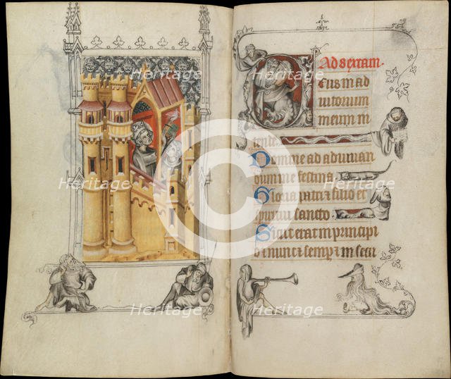 The Hours of Jeanne d'Evreux, Queen of France, ca. 1324-28. Creator: Jean Pucelle.