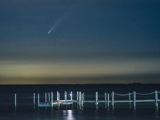 Comet Over The Bay. Creator: Eve Turek.