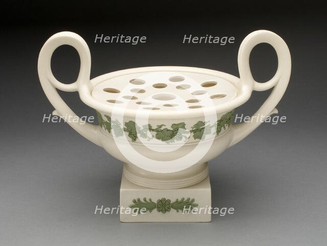 Crocus Pot, Burslem, c. 1820. Creator: Wedgwood.