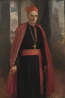 Cardinal Mercier, 1919. Creator: Cecilia Beaux.