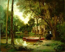 Mid Silence and Shade, 1900-1921. Creator: John Lochhead.