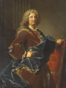 Portrait of the Marquis Jean-Octave de Villars, 1715. Creator: Rigaud, Hyacinthe François Honoré (1659-1743).