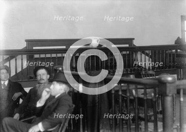 Feud - Scenes in Virginia Mountain Town at Trial After Feud, 1912. Creator: Harris & Ewing.