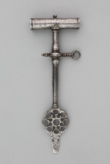 Combined Wheel-Lock Spanner and Screwdriver, Germany, 1570/1600. Creator: Unknown.