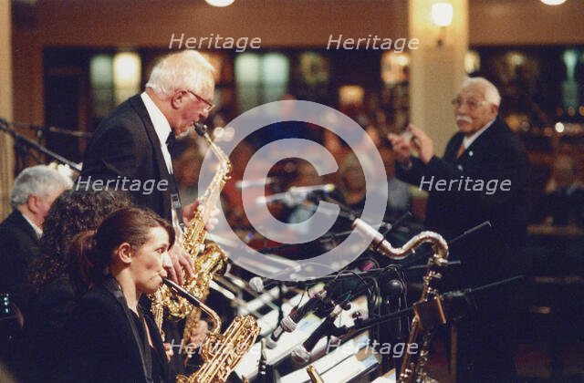 Roy Wiillox, Stan Reynolds Big Band, New Milton, 2008. Creator: Brian Foskett.
