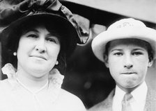 Mrs. Martin Littleton and son Wilson, between c1910 and c1915. Creator: Bain News Service.