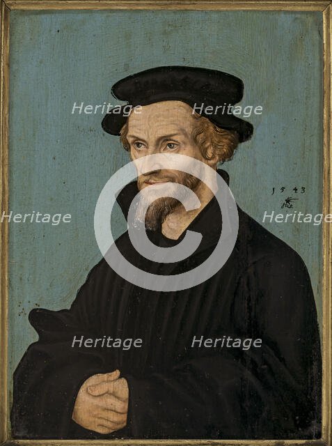 Portrait of Philip Melanchthon (1497-1560), 1543. Creator: Cranach, Lucas, the Elder (1472-1553).