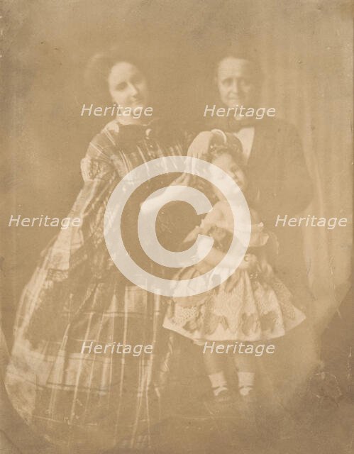 En famille, 1860s. Creator: Pierre-Louis Pierson.