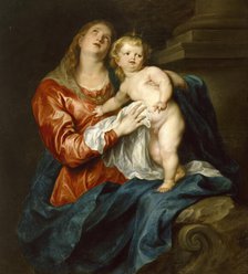 Virgin and Child, c1630-1632. Creator: Anthony van Dyck.