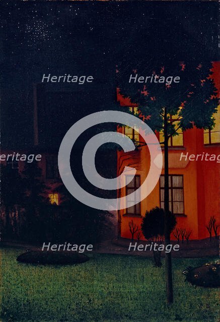 The blind house, 1892. Creator: Degouve de Nuncques, William (1867-1935).