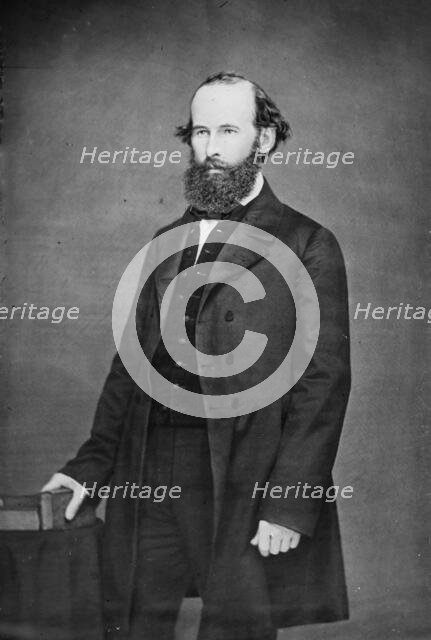 Eli Thayer of Massachusetts, between 1855 and 1865. Creator: Unknown.