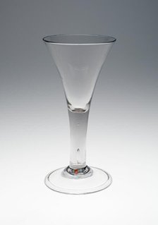 Wine Glass, England, c. 1730/50. Creator: Unknown.