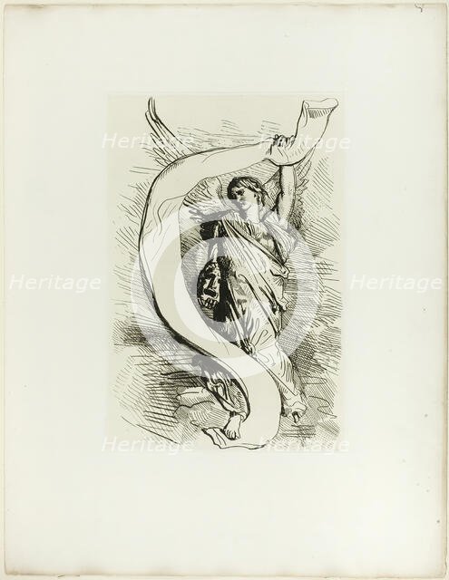 Frontispiece, from Othello, 1844. Creator: Theodore Chasseriau.