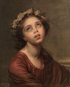 Portrait of the artist's Daughter, 1792. Creator: Vigée Le Brun, Louise Élisabeth (1755-1842).