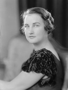 Wilson, Robert Whitelow, Mrs. - Portrait, 1933. Creator: Harris & Ewing.