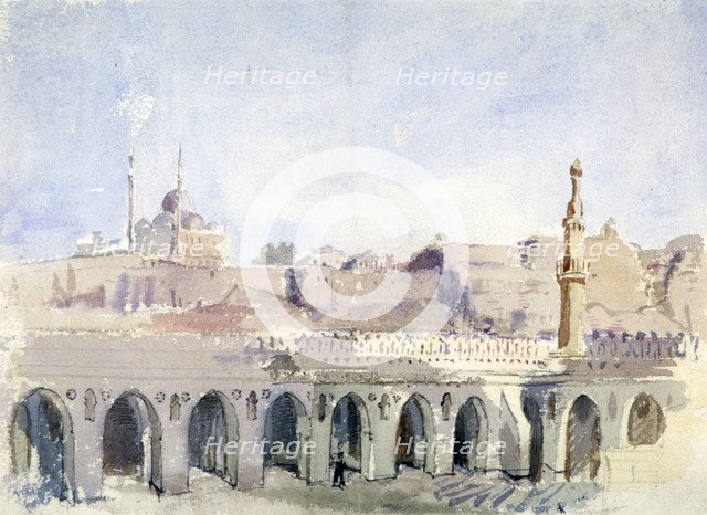 'A Byzantine City', c1864-1930. Artist: Anna Lea Merritt