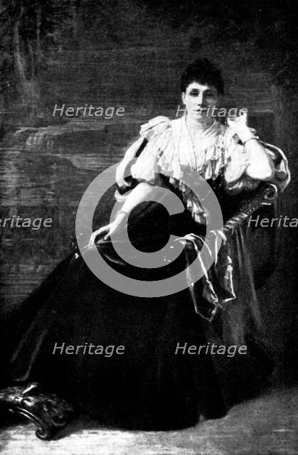 Pictures from the Royal Academy: Mrs. MacKinnon - Madame Louisa Starr Canziani, 1898. Creator: Unknown.