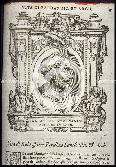 Baldassare Peruzzi, ca 1568.