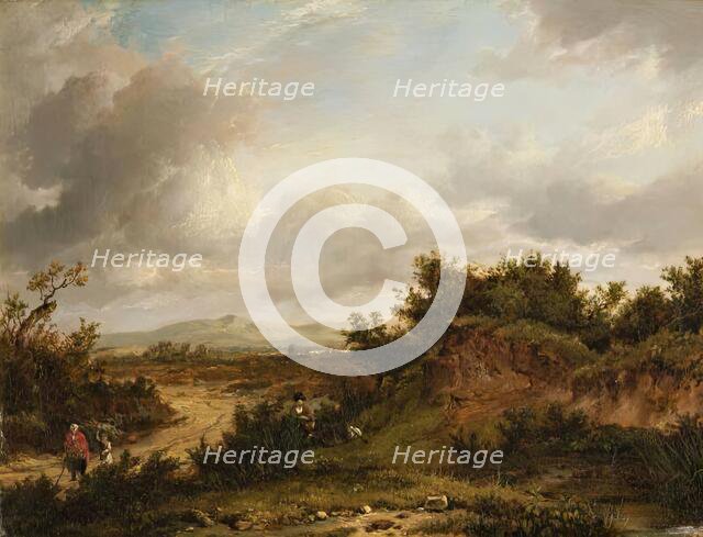 A Rough Road, 1826. Creator: Patrick Nasmyth.