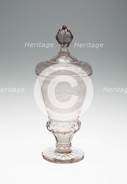 Goblet with Cover, Schleswig, c. 1730. Creator: Unknown.