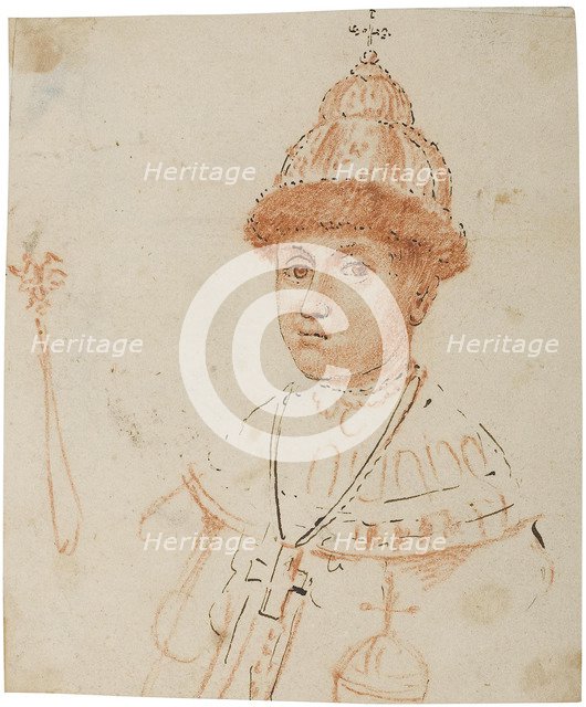 Portrait of the Tsar Feodor (Theodore) III Alexeevich of Russia (1661-1682).