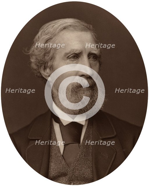 William Calder Marshall, sculptor, 1878.Artist: Lock & Whitfield