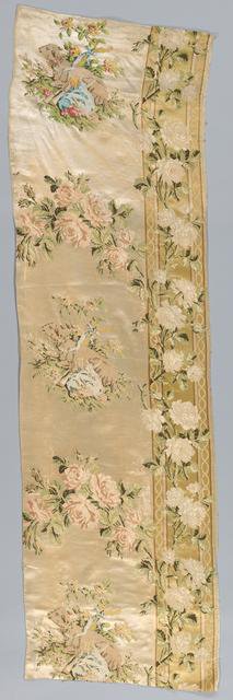 Length of Brocaded Satin, c. 1780. Creator: Philippe de Lasalle (French, 1723-1805).