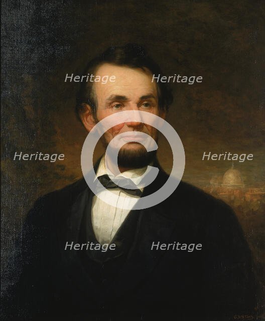 Abraham Lincoln, 1916. Creator: George H. Story.