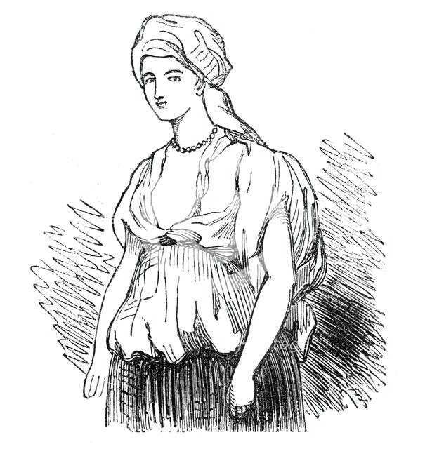 Peasant of Morocco, 1844. Creator: Unknown.