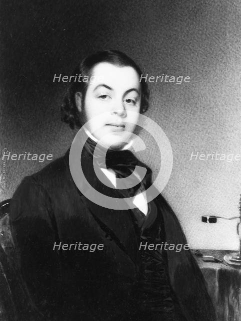 Benson John Lossing, ca. 1835. Creator: Thomas Seir Cummings.