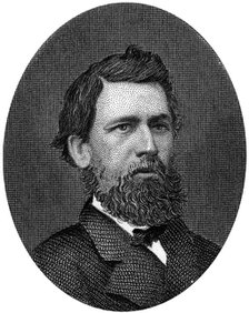 Oliver Otis Howard, Union general, 1862-1867.Artist: J Rogers