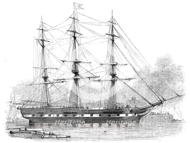 New York American Line Ship, "Cornelius Grinnell", 1850. Creator: Smyth.
