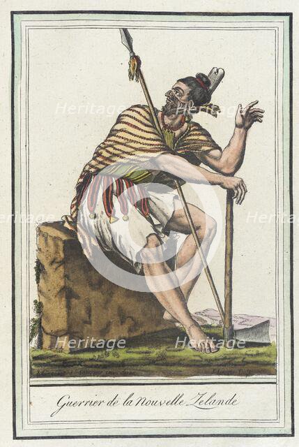 Costumes de Différents Pays, 'Guerrier de la Nouvelle Zelande', c1797. Creator: Jacques Grasset de Saint-Sauveur.