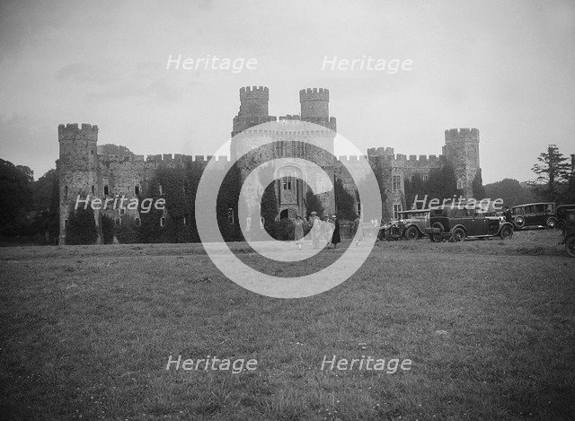 Herstmonceux Castle, Sussex, c1930s. Artist: Bill Brunell.