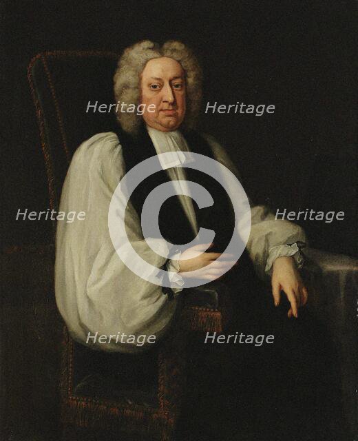 Portrait of Jonathan Swift (1667-1745), 1734. Creator: Dahl; Michael (1659-1743).