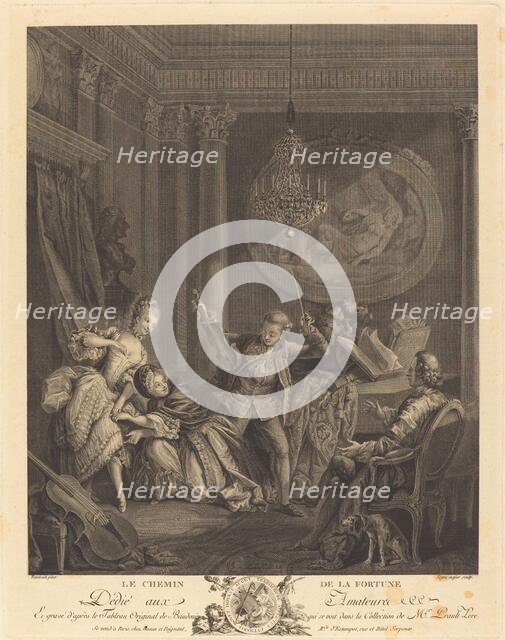 Le chemin de la fortune, 1778. The Road to Fortune. Creator: Nicolas-Joseph Voyez.