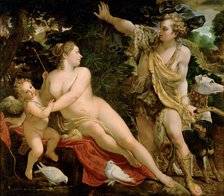 Venus and Adonis. Creator: Carracci, Annibale (1560-1609).