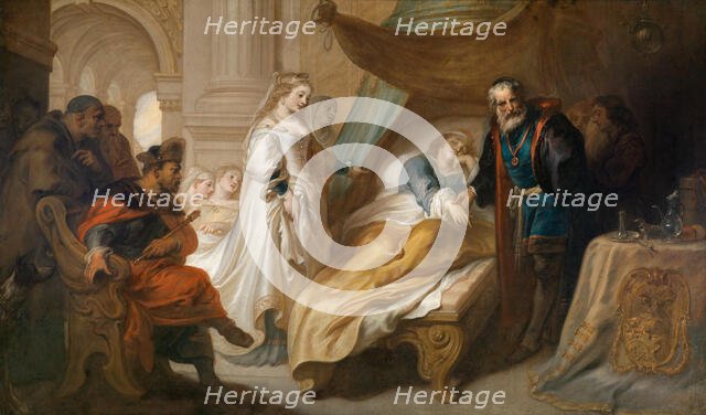 Antiochus and Stratonike. Creator: Thulden, Theodoor, van (1606-1669).