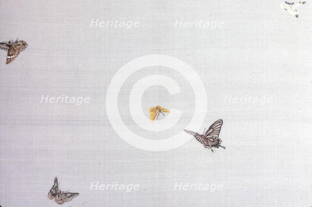 Panel (Intended for a Kimono), Japan, late Edo period (1789-1868)/ Meiji period, 19th century. Creator: Unknown.