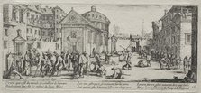 The Large Miseries of War: The Hospital, 1633. Creator: Jacques Callot (French, 1592-1635).